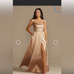 David’s bridal bridesmaids dress